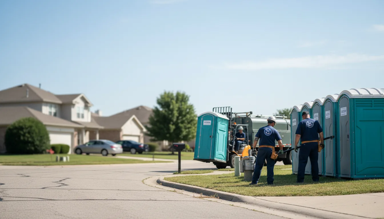 Porta Potty Rental in Johnstown, OH near me